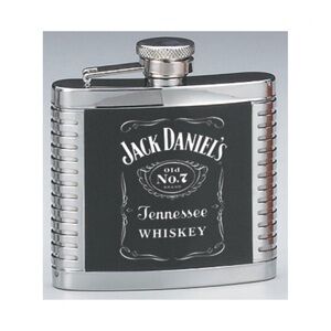 EUC- Jack Daniels Stainless Steel Flask
